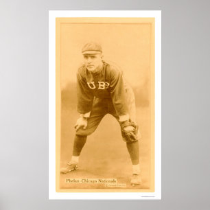 Affiches Base-ball 1914 de Chicago Cubs de Phelan d'art