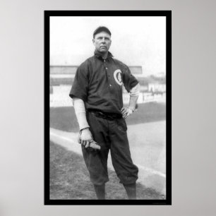 Affiches Base-ball Brown 1910 de CUB de trois doigts