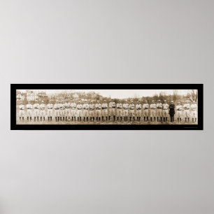 Affiches Base-ball en photo 1914 de Pittsburgh