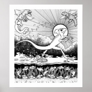 Affiches Basilisk - Animaux - 15 x 17