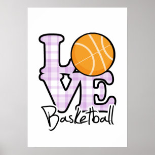 Affiches Basket-ball d'amour