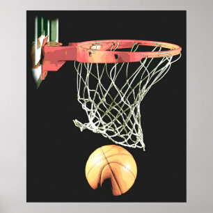 Affiches Basket-ball et Net