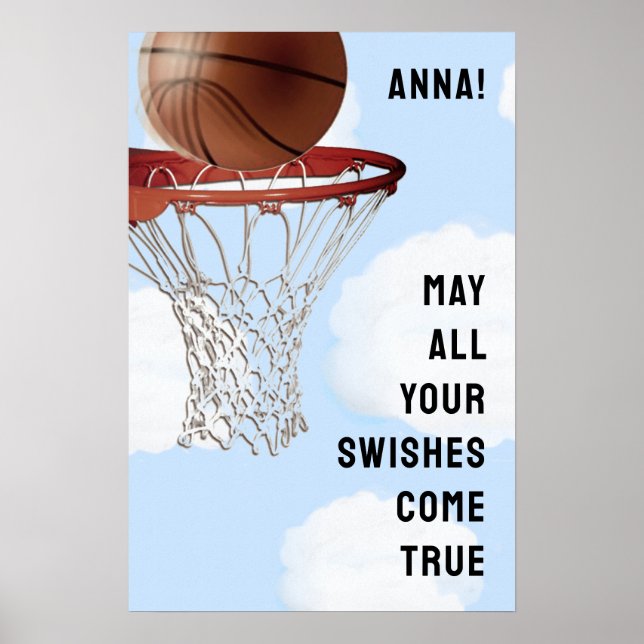 Affiches Basket-ball Féminin (Devant)