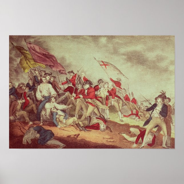 Affiches Bataille à Bunker's Hill (Devant)