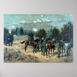 Affiches Bataille de Chattanooga - missionnaire Ridge