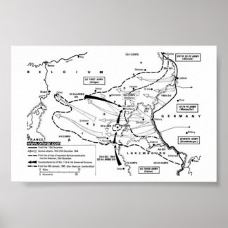 Affiches Bataille de la Bulge