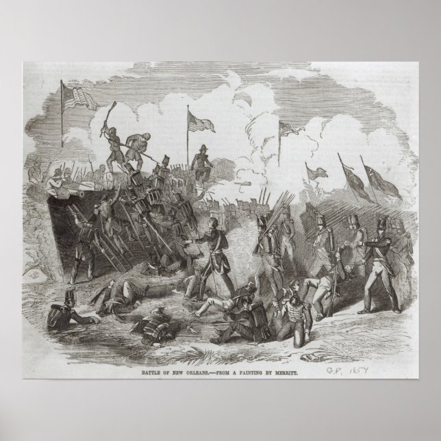 Affiches Bataille de la Nouvelle-Orléans (Devant)