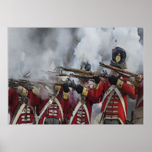 Affiches Bataille de la Nouvelle-Orléans, ligne britannique