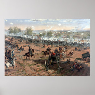 Affiches Bataille de la peinture de Gettysburg