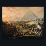 Affiches Bataille de Pyramides, le 21 juillet 1798<br><div class="desc">Bataille de Pyramides,  le 21 juillet 1798 | par François Louis Joseph Watteau | Lieu de l'art : Musée des Beaux-Arts,  Valenciennes,  France | Artiste français | Numéro de collection d'images : XAV28342</div>