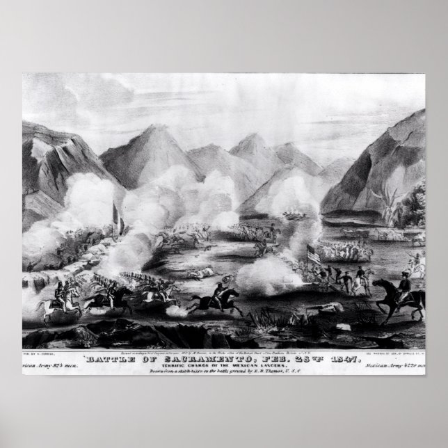 Affiches Bataille de Sacramento (Devant)