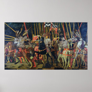 Affiches Bataille de San Romano en 1432, c.1456