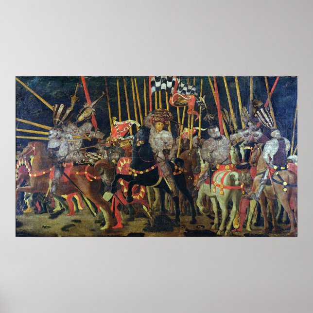 Affiches Bataille de San Romano en 1432, c.1456 (Devant)