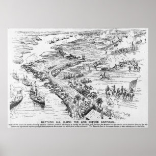 Affiches Bataille de Santiago