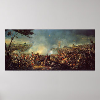 Affiches Bataille de Waterloo par William Sadler