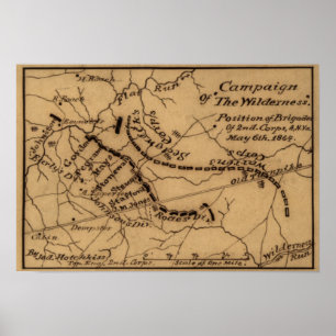 Affiches Bataille du désert - Guerre civile Panoramique