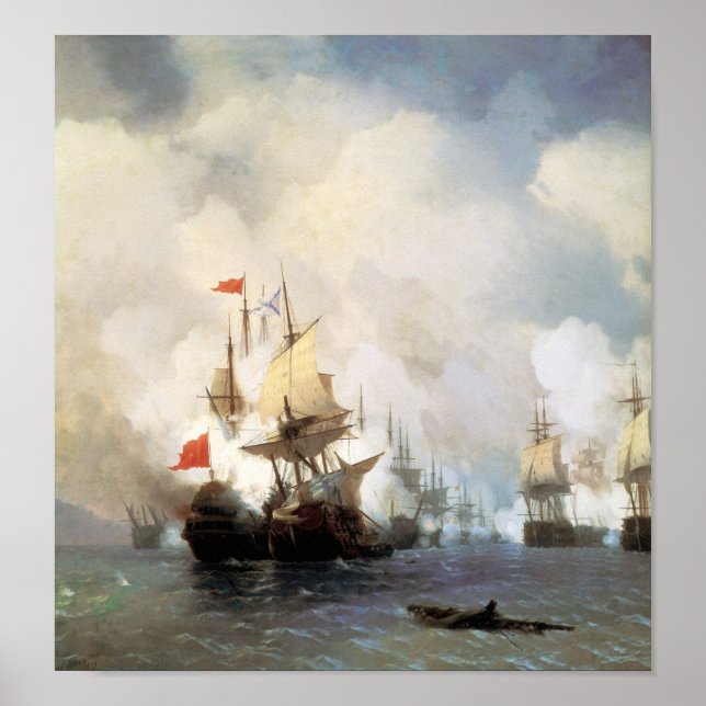 Affiches Bataille du détroit de Chios (Devant)