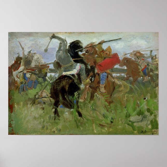 Affiches Bataille entre les Scythiens et les (Devant)