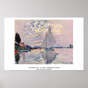 Affiches Bateau À Voilier Au Petit-Gennevilliers Par Claude
