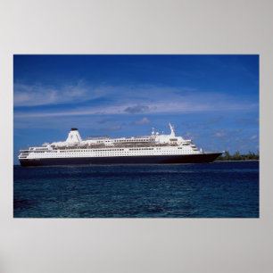 Affiches Bateau de croisière, Nassau, Bahamas