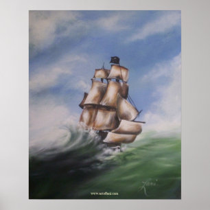 Affiches Bateau de pirate