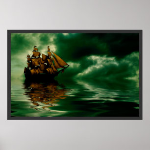 Affiches Bateau de pirate