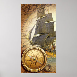 Affiches Bateau pirate