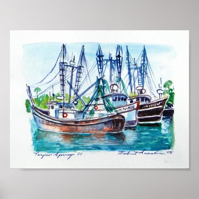 Affiches Bateaux (Devant)