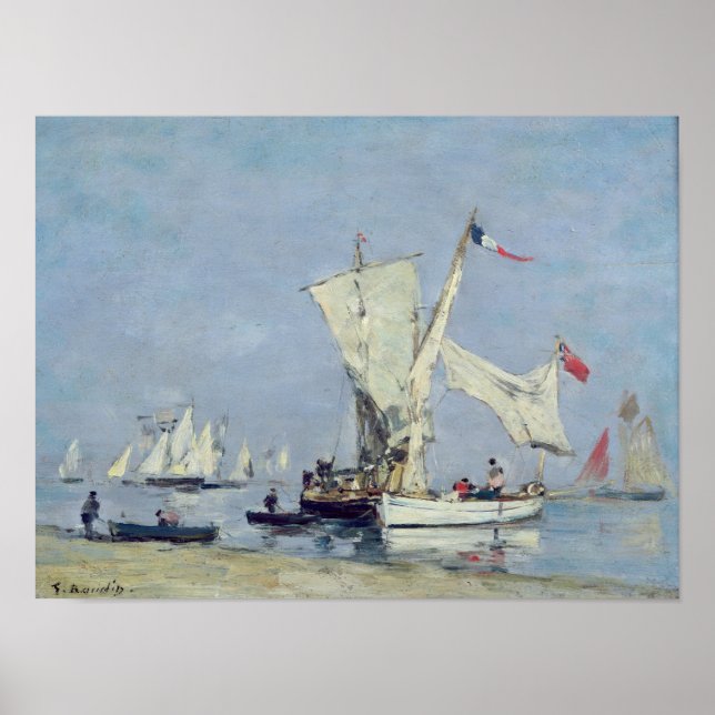 Affiches Bateaux à voile, c.1869 (Devant)