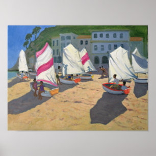 Affiches Bateaux à voile Costa Brava 1999