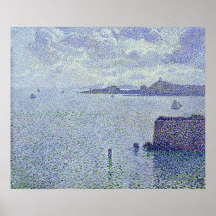 Affiches Bateaux à voile dans un estuaire, c.1892-93
