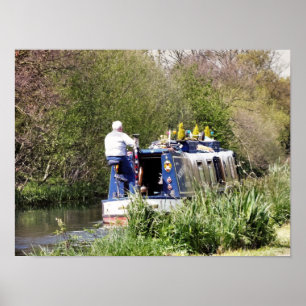 AFFICHES BATEAUX DE CANAL