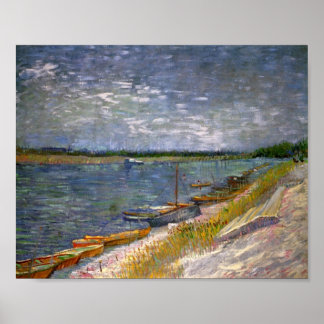 Affiches Bateaux de rivière et d'aviron Van Gogh Fine Art