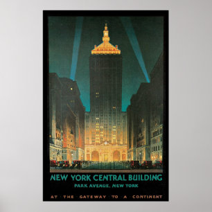 Affiches Bâtiment central de New York