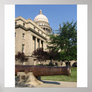 Affiches Bâtiment de capitol de Boise