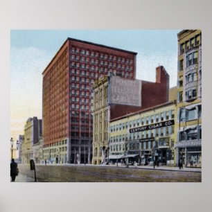 Affiches Bâtiment de Cleveland Ohio Rockefeller