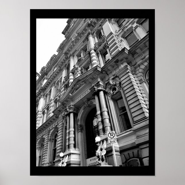 Affiches Bâtiment décoratif (Devant)