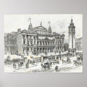 Affiches Bâtiments aménagés du Palais du Peuple