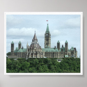 Affiches Bâtiments du Parlement du Canada