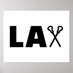 Affiches Bâtons relâchés de lacrosse