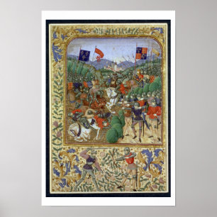 Affiches Battle of Agincourt, october 25th 1415 (w/c sur pa