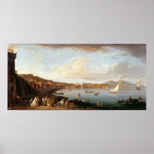 Affiches Bay of Naples from the North