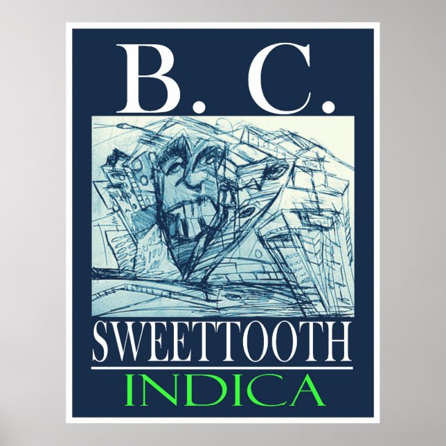 AFFICHES BC SWEETTOOTH INDICA (Devant)