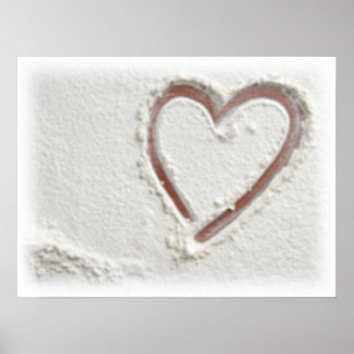 Affiches Beach Heart of Sand Mariage