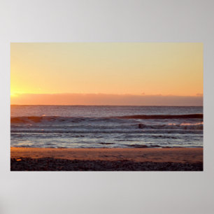 Affiches Beach Ocean Sunrise Photo