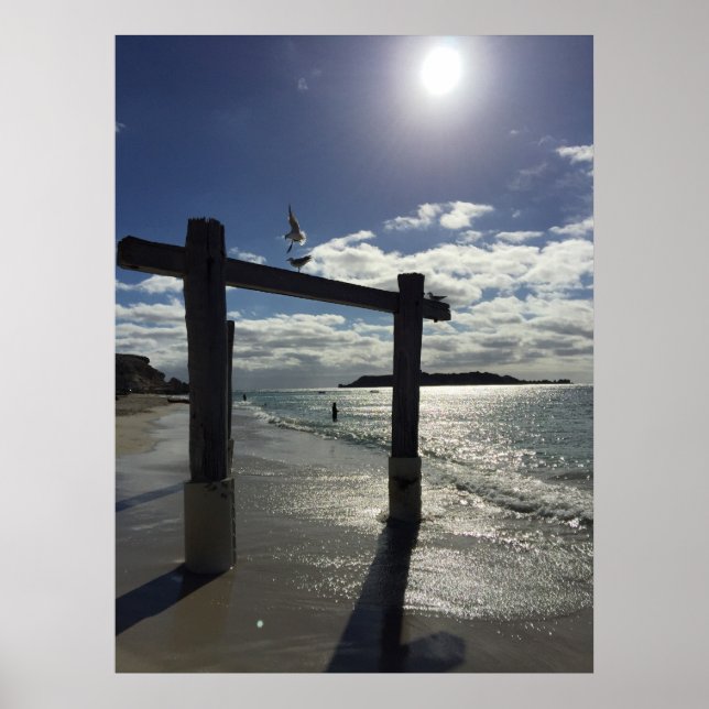 Affiches Beach Ouest Australie (Devant)