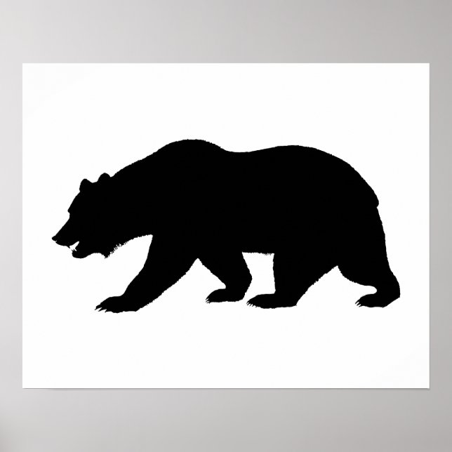 Affiches Bear Shape (Devant)