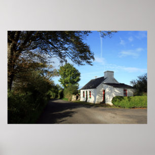 Affiches Beau cottage irlandais