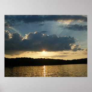 Affiches Beau coucher de soleil