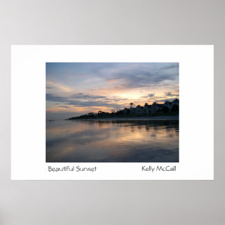 Affiches Beau coucher de soleil